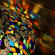 Mosaic Table or Floor Lamp in a Myriad of Colors